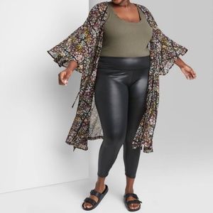 Women's High-Waisted Liquid Leggings - Wild Fable NWOT